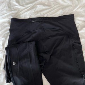 Lululemon Fast & Free High Rise 25" Leggings (Size 10) - Excellent Condition wit